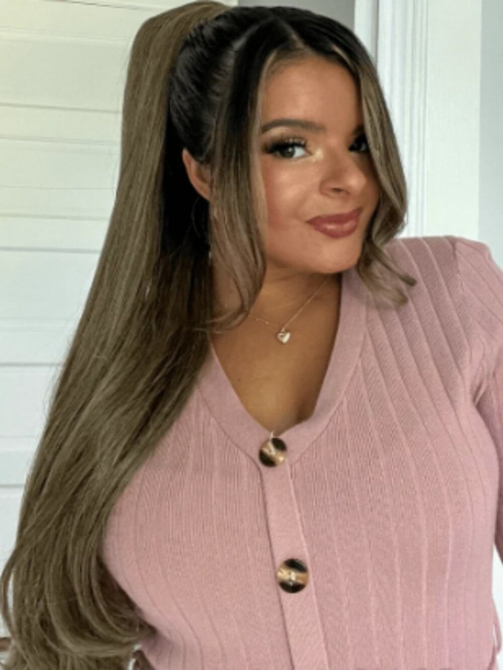 INH Brit ponytail in toffee